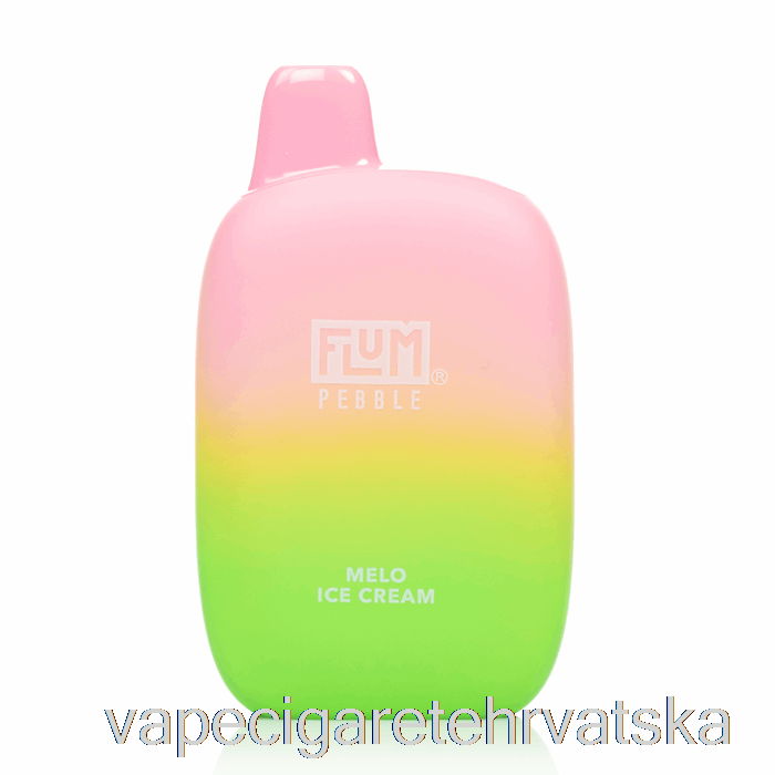 Vape Cigarete Flum Pebble 6000 Jednokratni Melo Sladoled